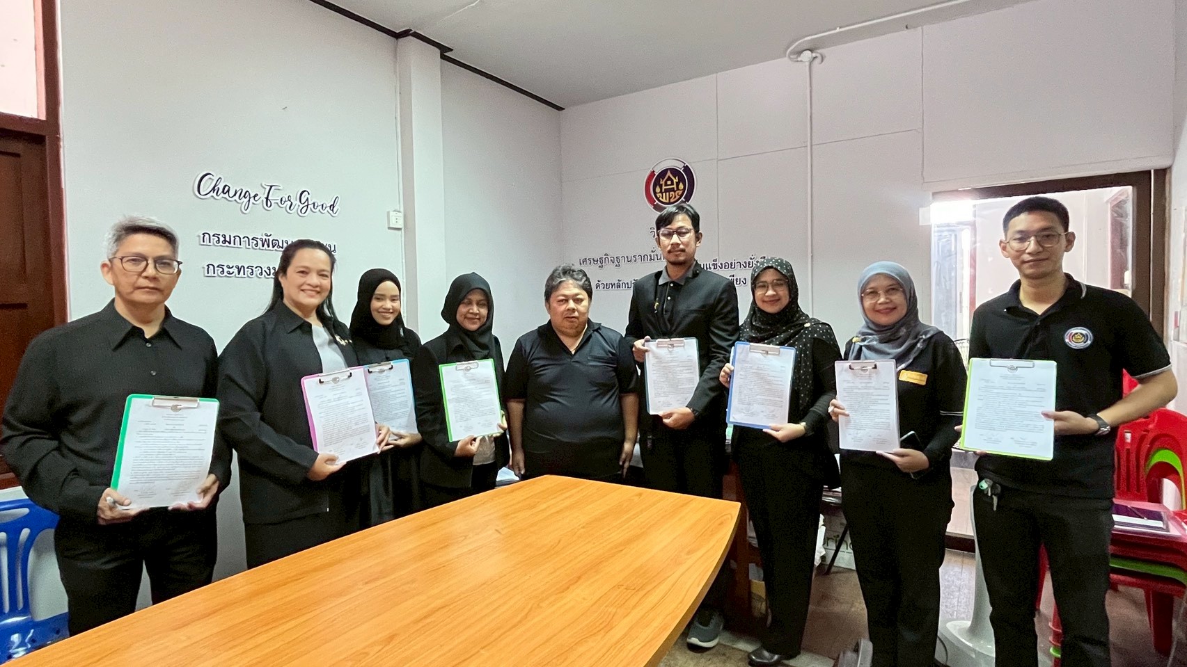 สพอ.เมืองปัตตานี ร่วมลงนามคำรับรองการปฏิบัติราชการกรมการพัฒนาชุมชน ประจำปีงบประมาณ พ.ศ. 2569