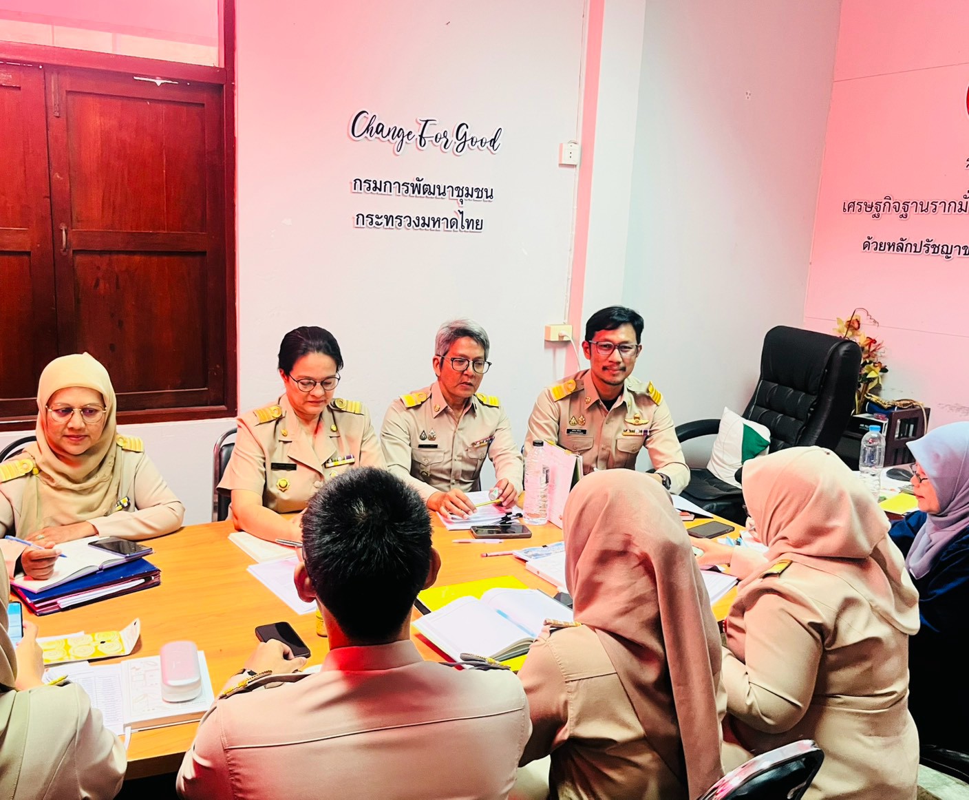 สพอ.เมืองปัตตานี ประชุมติดตามผลการดำเนินงานโครงการยุทธศาสตร์กรมการพัฒนาชุมชน ไตรมาส 4 ประจำปีงบประมาณ พ.ศ. 2569