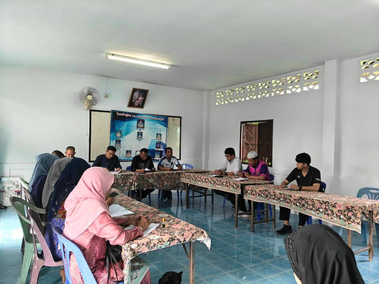 สพอ.เมืองปัตตานี  ร่วมประชุมสภาสันติสุขตำบลตันหยงลุโละประจำเดือน สิงหาคม 2569